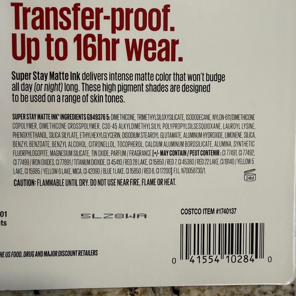 Maybelline Super Stay Matte Liquid Lipstick Set Pioneer Seductress Lover - Picture 7 of 7